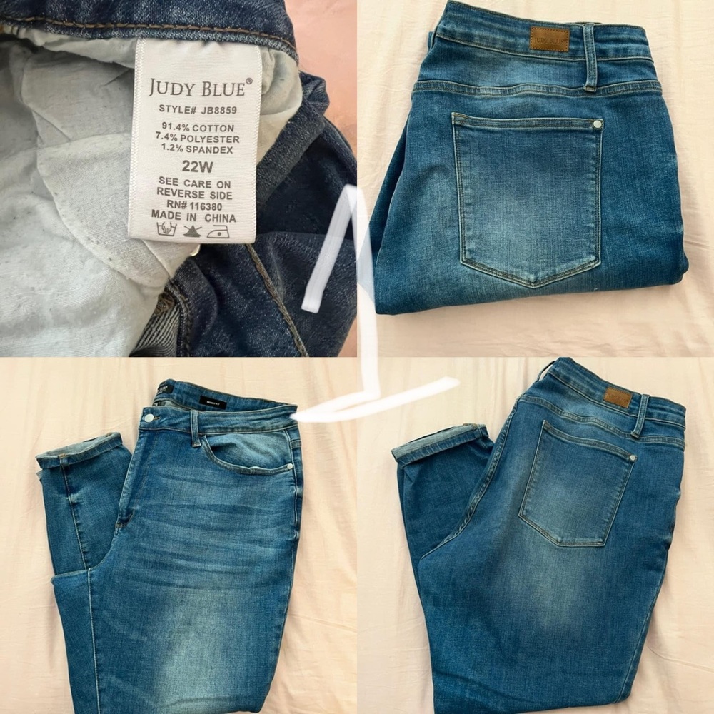 Medium wash Judy Blue style JB8859